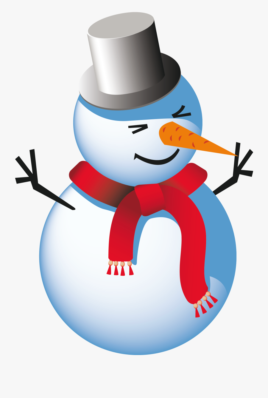 Snowman,clip, Transparent Clipart