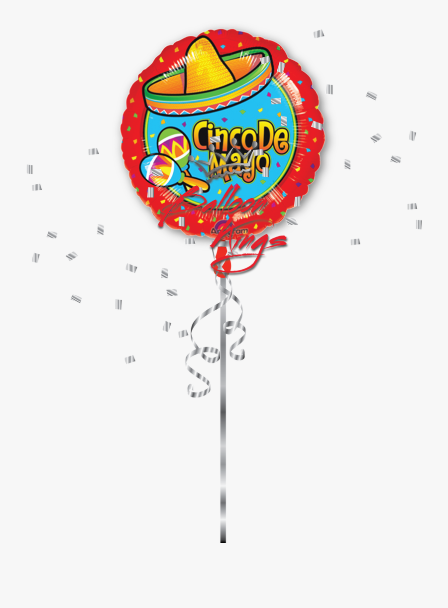 Cinco De Mayo Sombrero - Balloon, Transparent Clipart