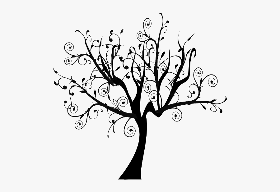 Vine Tree Clipart Banner Black And White Library - Transparent Background Family Tree Png, Transparent Clipart
