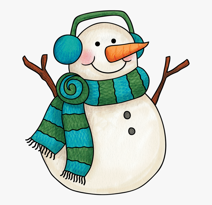 Working Hard In The Classroom Is Important - Free Clip Art Snowman, Transparent Clipart
