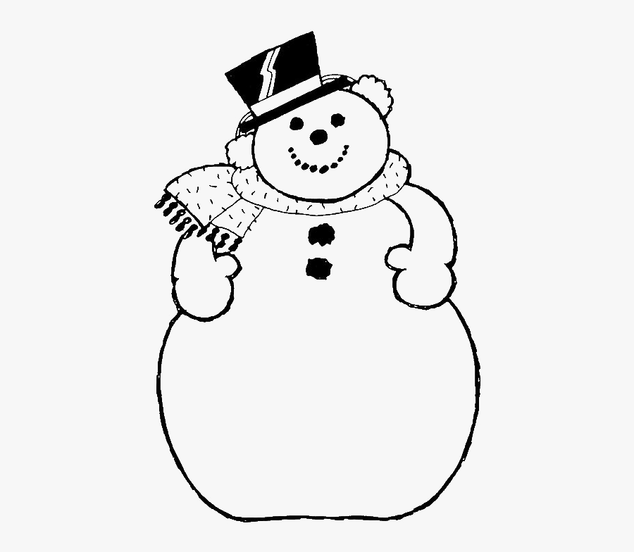 Snowman Clipart Frosty - Number 1 Snow Man, Transparent Clipart