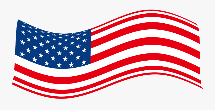 Flag Of The United States,flag,flag Day ,line,veterans - Us Flag White Background, Transparent Clipart