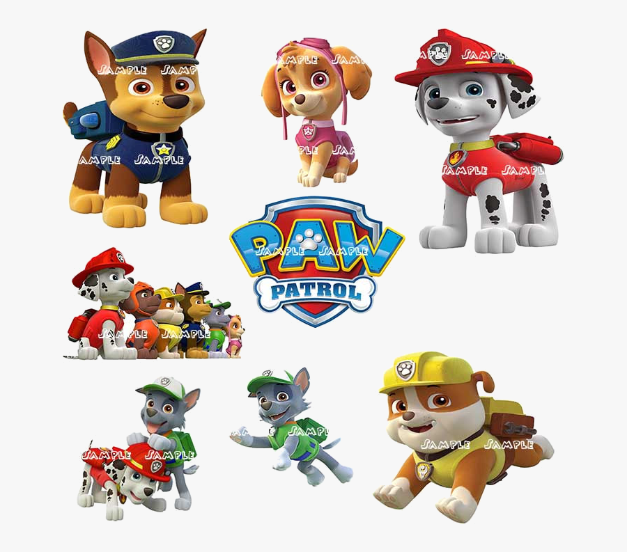 Paw Patrol Clipart Clip Art Library Transparent Png - Paw Patrol Muffin Toppers, Transparent Clipart