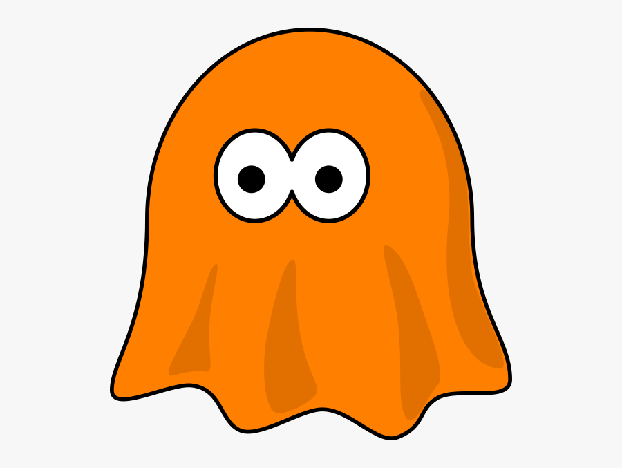 Pacman Ghost Clipart Clker, Transparent Clipart