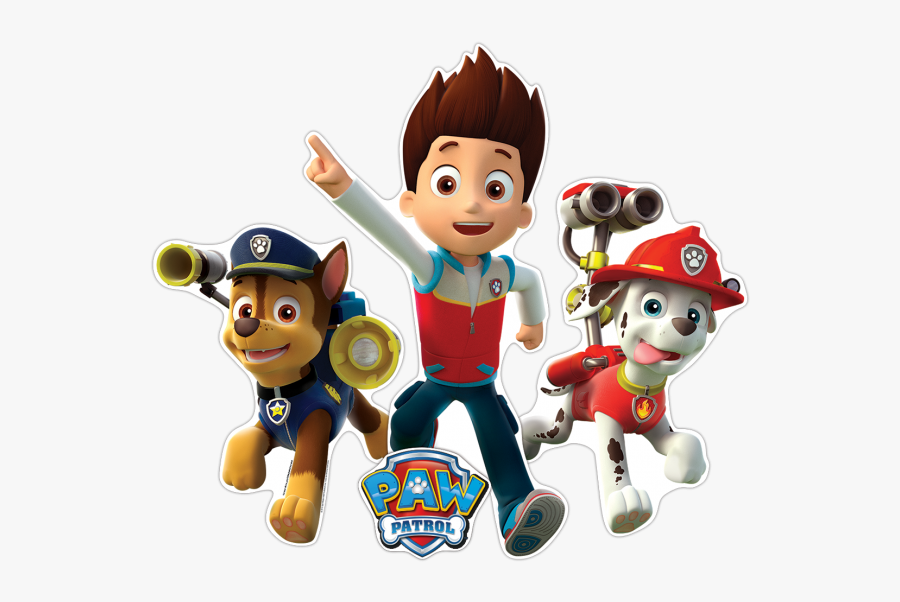 Transparent Paw Patrol Clipart Png - Chase Patrulha Canina Personagens Png, Transparent Clipart