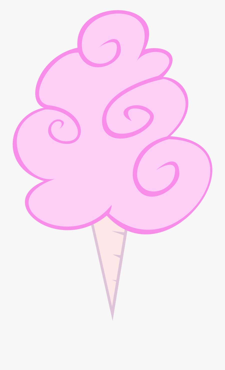 Pink Cotton Candy Clipart - Cotton Candy Clip Art, Transparent Clipart