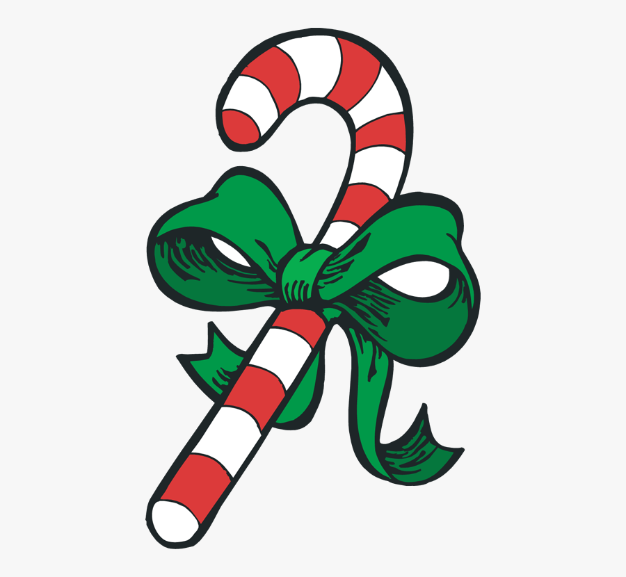Candy Cane Free Picture Clip Art On Transparent Png - Christmas Candy Cane Clipart, Transparent Clipart