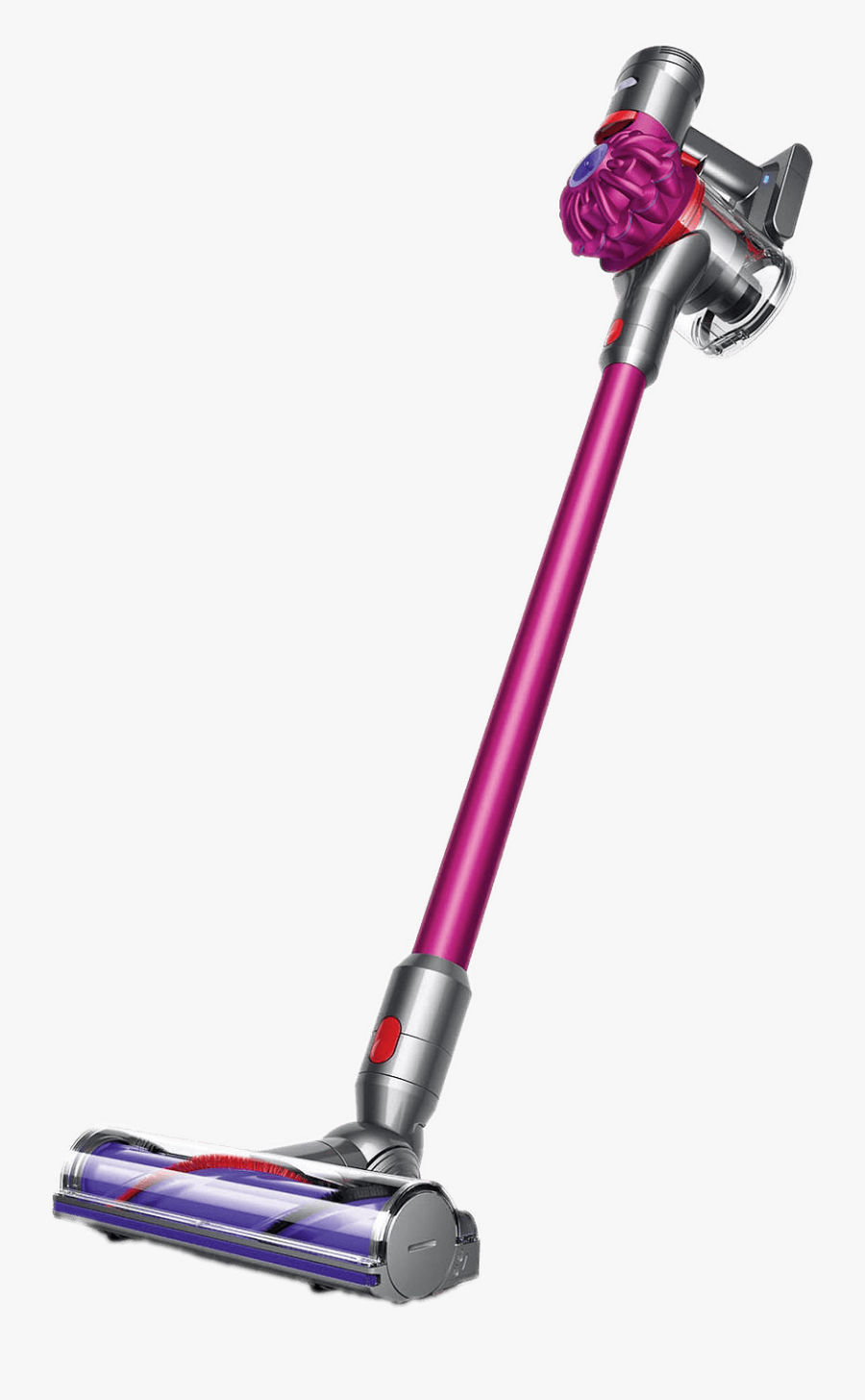 Pink Cordless Dyson Vacuum Cleaner - Dyson V7 Motorhead Review, Transparent Clipart