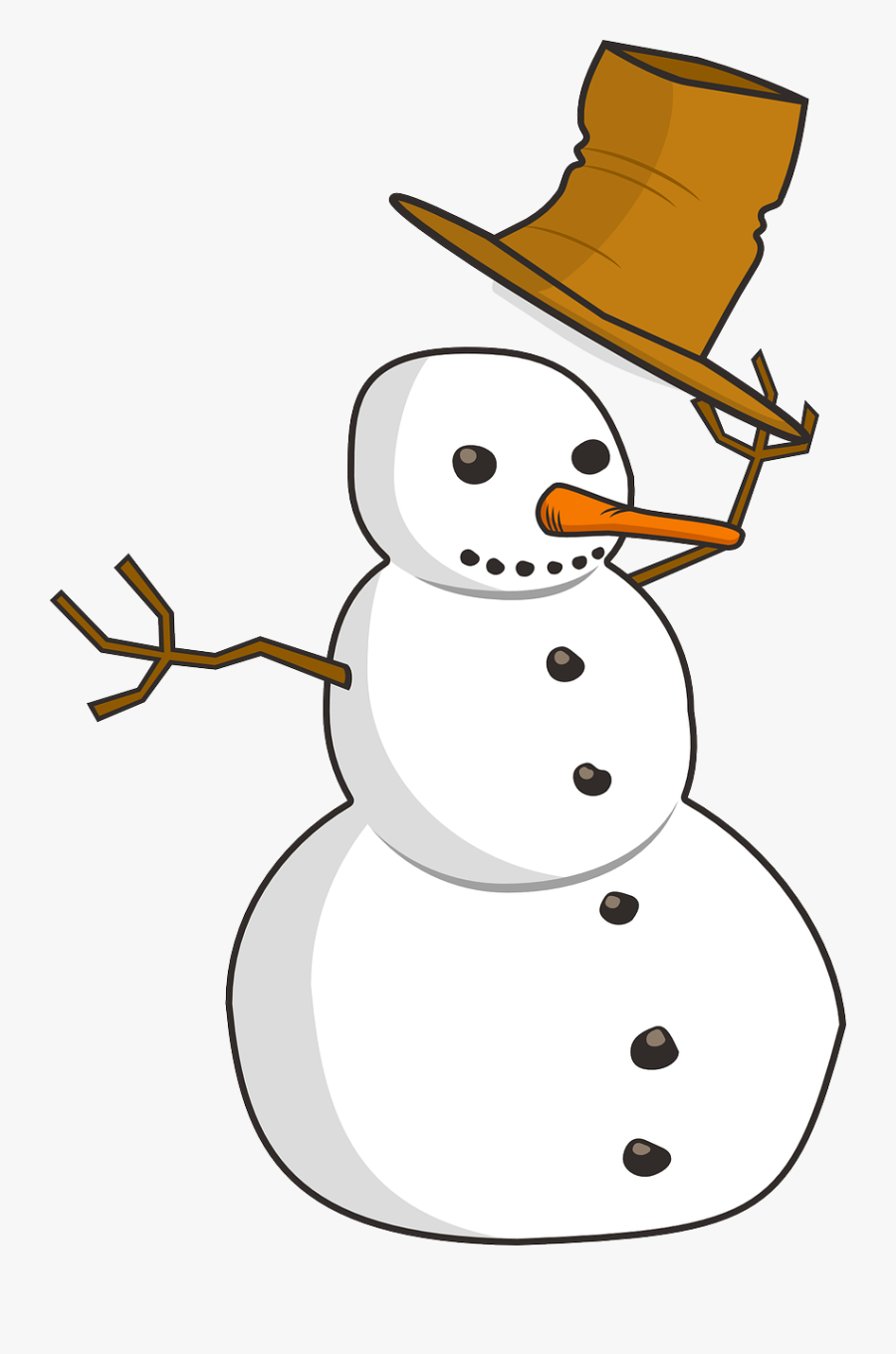 Snowman,bird,artwork - Frosty The Snowman Drinking, Transparent Clipart