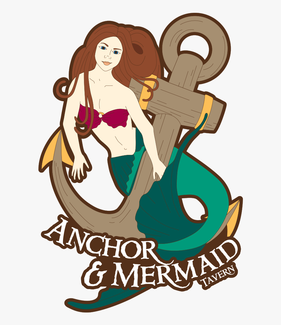 Anchor & Mermaid Tavern Logo - Holsworthy Ales Bee Merry, Transparent Clipart