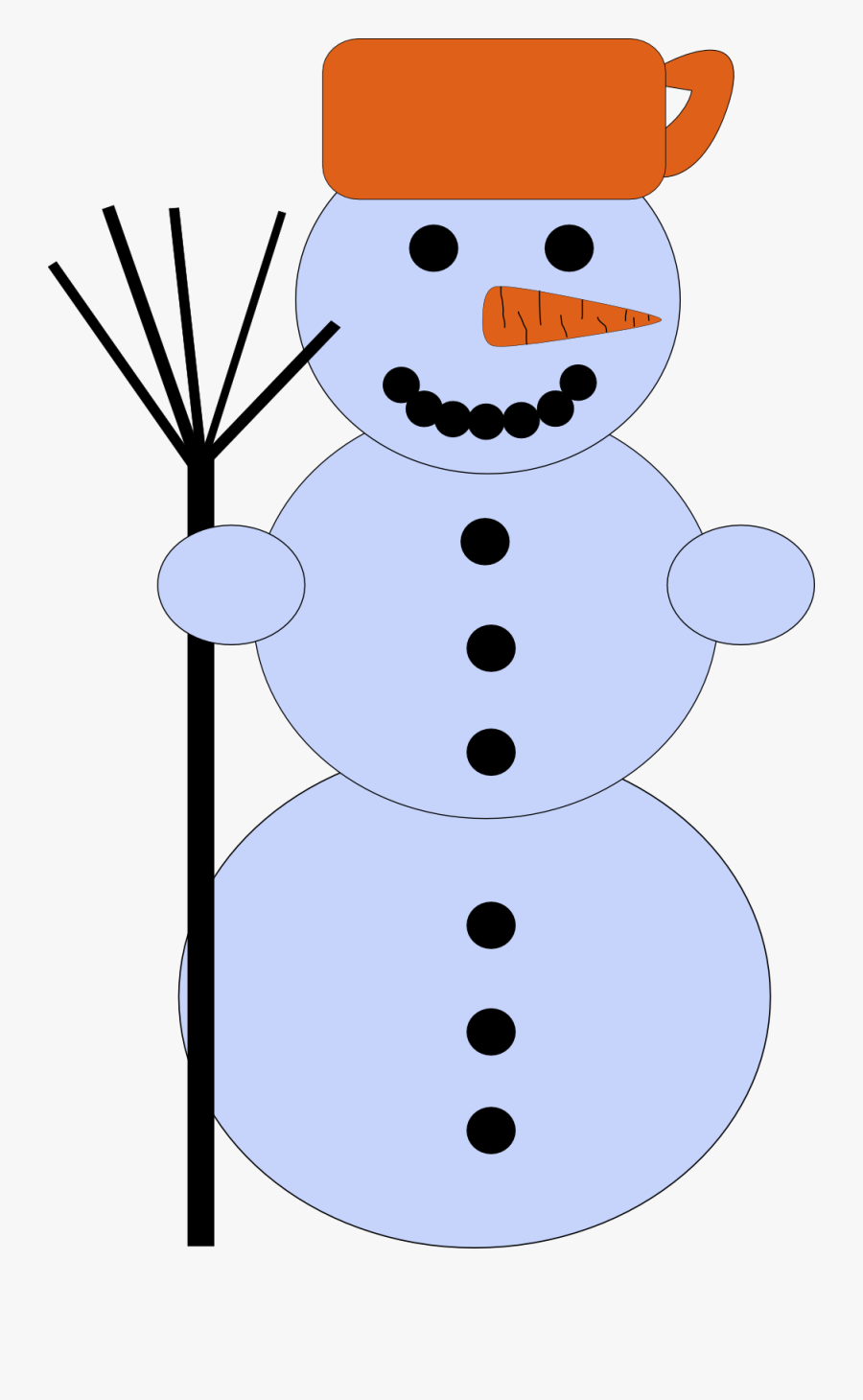Snowman Clip Art, Transparent Clipart