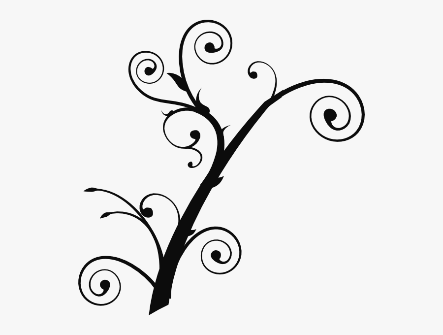 Tree Clip Art At - Curly Cliparts, Transparent Clipart