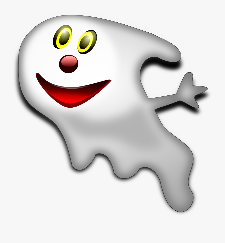 Free Stock Photo - Friendly Ghost, Transparent Clipart