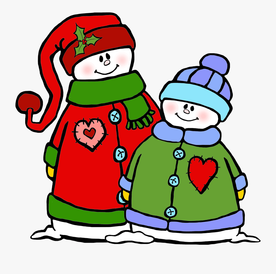 Funny Snowman Clipart - Winter Wonderland Free Clip Art, Transparent Clipart