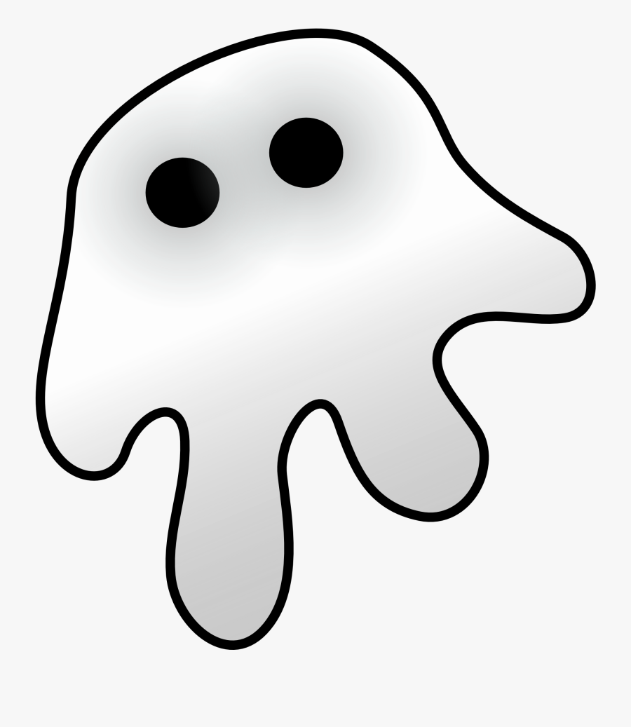 Transparent Ghost Clipart Png - Line Art, Transparent Clipart