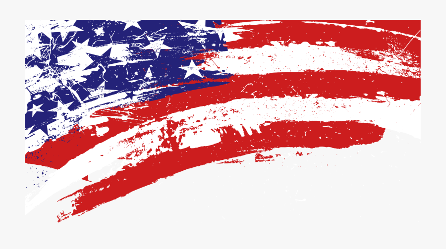 Transparent Veterans Day Clipart - Usa Flag, Transparent Clipart