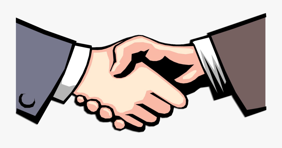 Thumb Image - Hand Shake Clip Art Png, Transparent Clipart