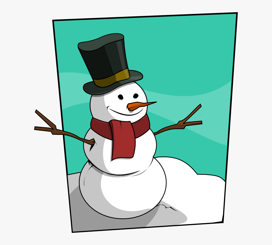 Free To Use Public Domain Snowman Clip Art - Snowman, Transparent Clipart