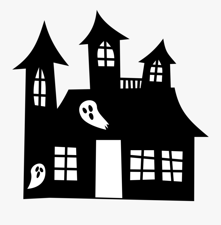 Fictional - Haunted House Clipart, Transparent Clipart