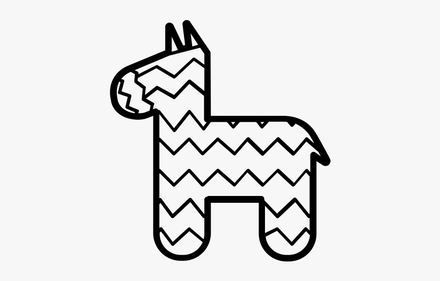 Drawing Of A Pinata, Transparent Clipart