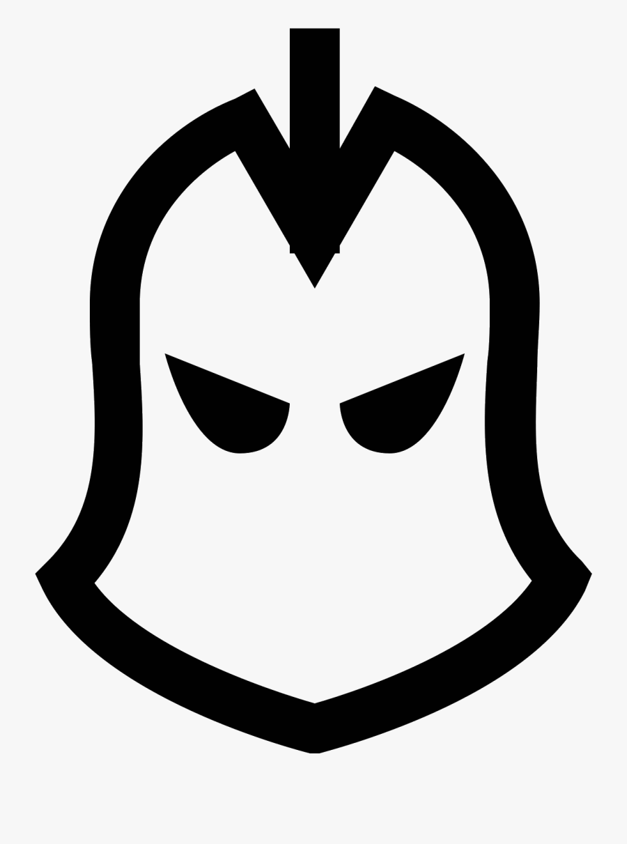 Knight Helmet Icon - Clip Art, Transparent Clipart