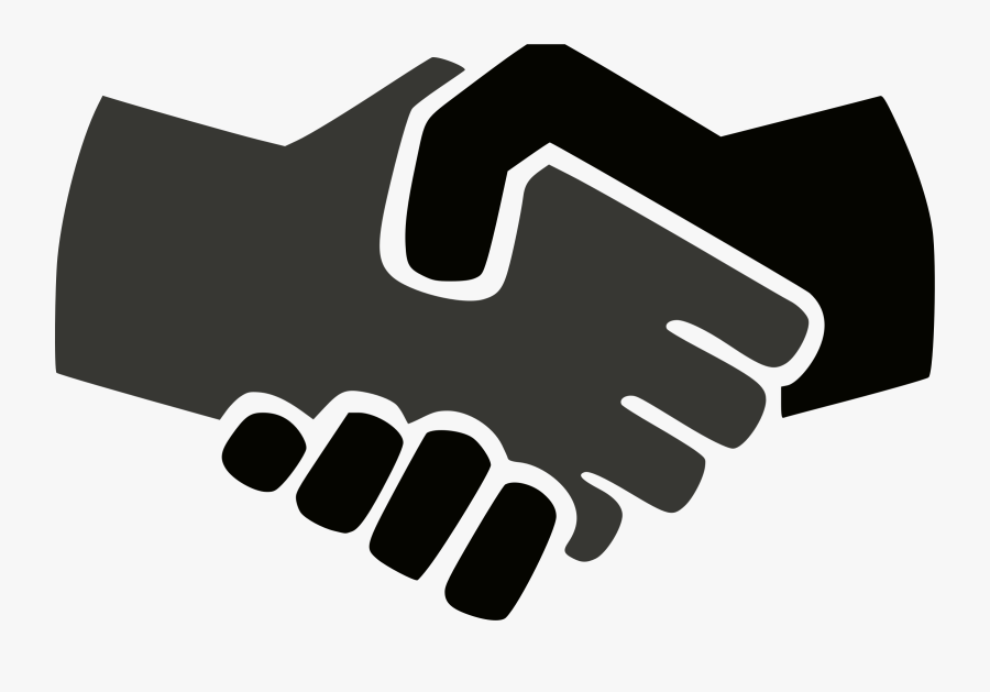 Handshake,thumb,brand - Transparent Background Handshake Icon Png, Transparent Clipart