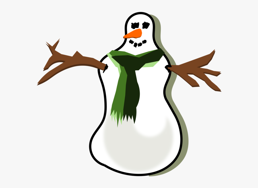 Snowman Winter Download Christmas Day - Dibujos Para Colorear Sin Fondo, Transparent Clipart
