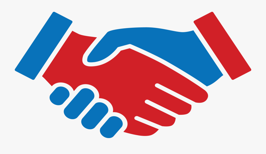 Public Partnership Connect America - Transparent Background Handshake Icon, Transparent Clipart