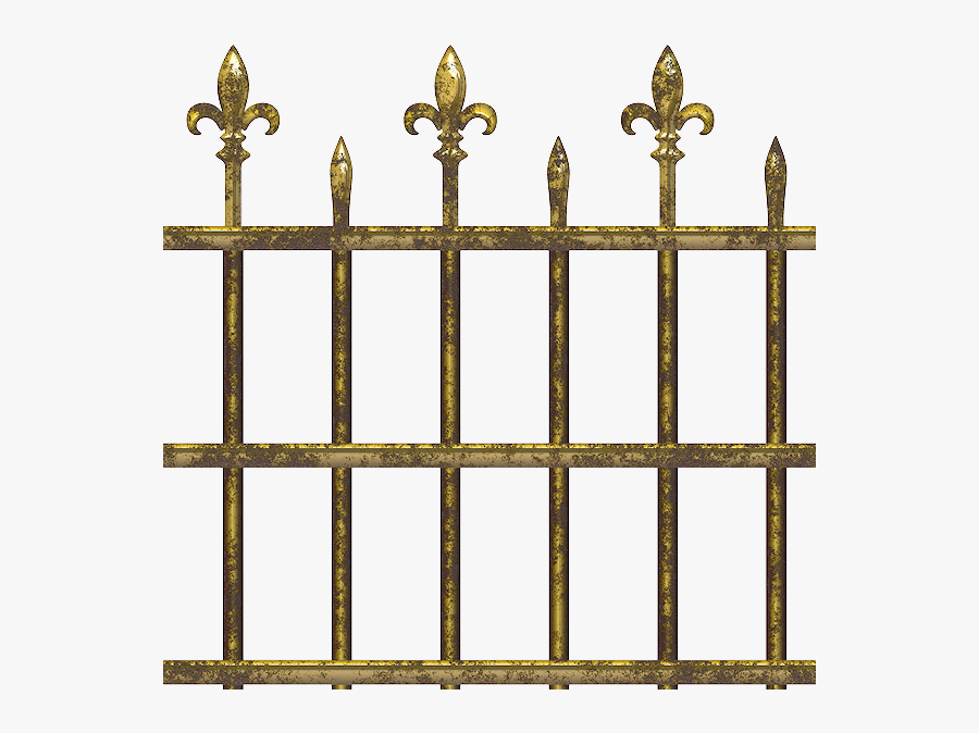 Old Metal Fence Png Clipart , Png Download - Old Metal Fence Png, Transparent Clipart