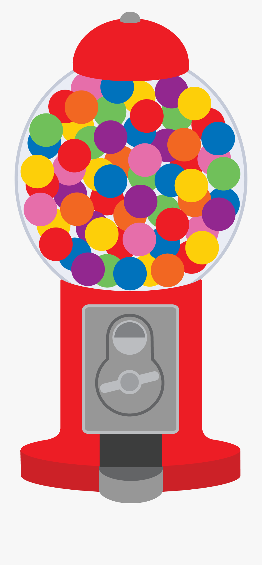 Clipart Gumball Machine, Transparent Clipart