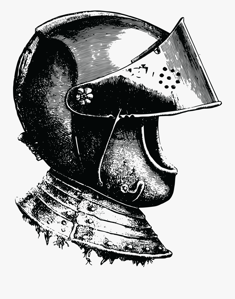 Free Clipart Of A Knight Helmet - Knight Helmet .png, Transparent Clipart
