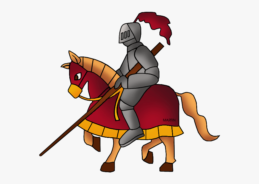 Military Clip Art By Phillip Martin, Knight - Knight Middle Ages Clipart, Transparent Clipart