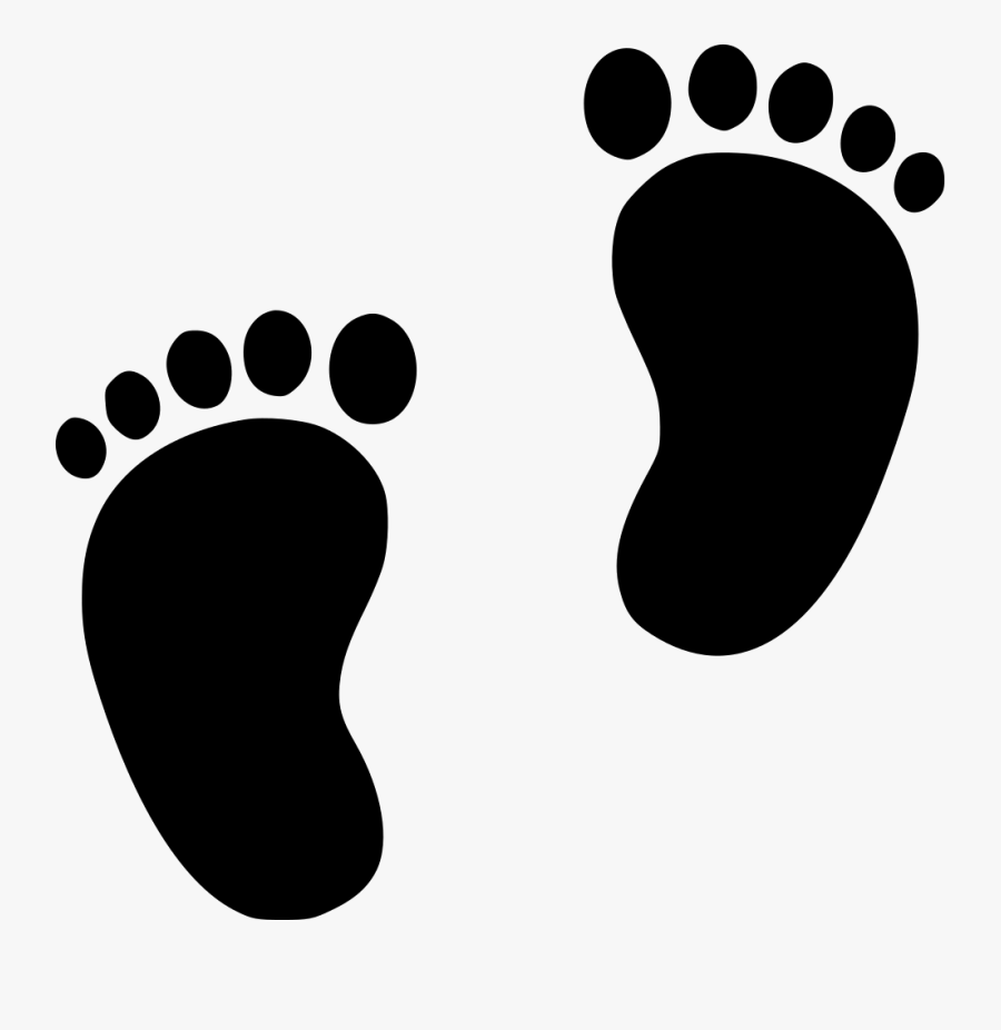 Transparent Dirty Feet Clipart - Footprints Clipart, Transparent Clipart