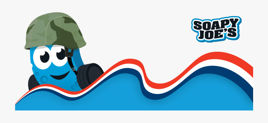 Header Image - Soapy Joe's, Transparent Clipart