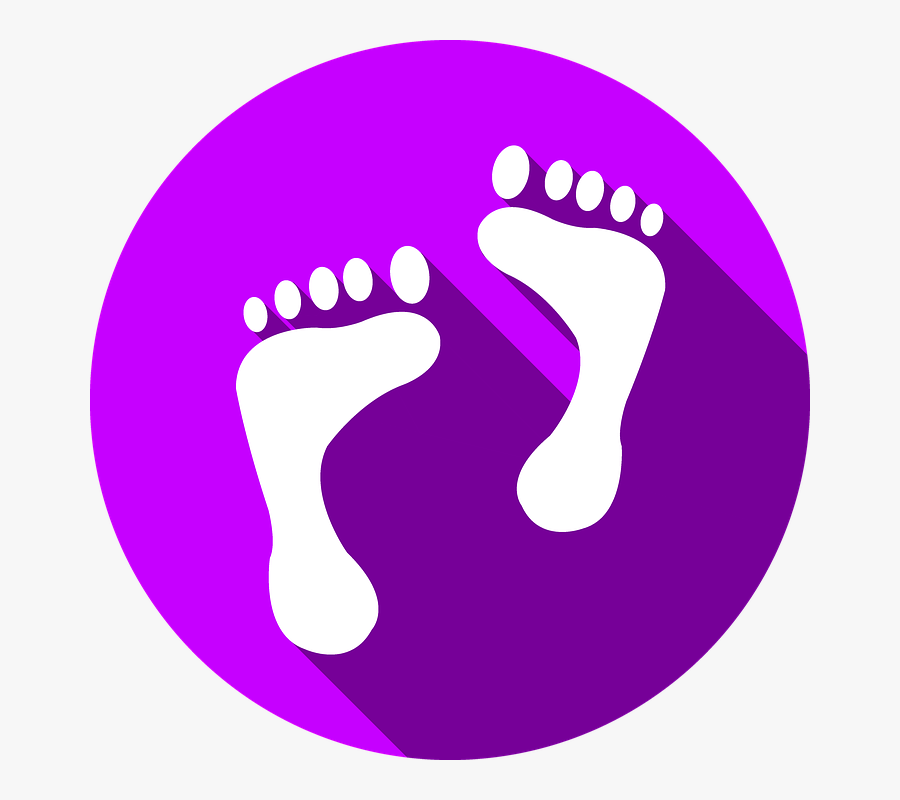 Baby Feet Clipart 29, Buy Clip Art - Gait Icon Transparent, Transparent Clipart