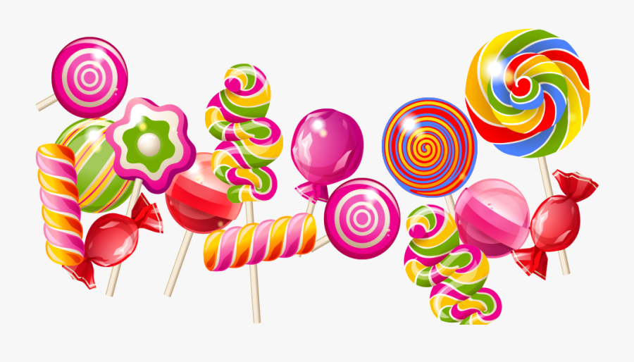 Lollipop Clipart Cake Candy - Candy Png, Transparent Clipart