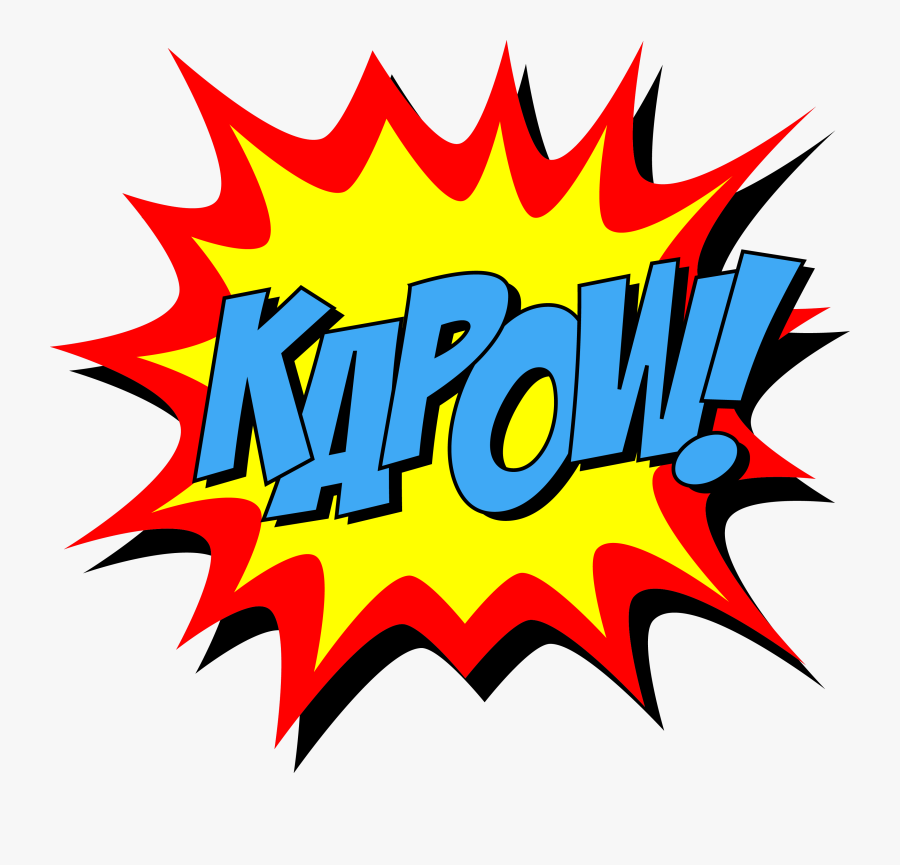 Gala Volunteer Princeton Academy - Superhero Clip Art Pow Free, Transparent Clipart