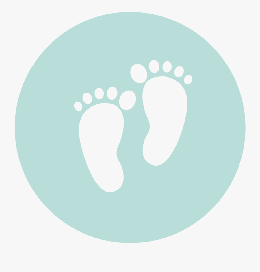 Baby Feet Png Transparent - Baby Feet Clipart Black And White, Transparent Clipart
