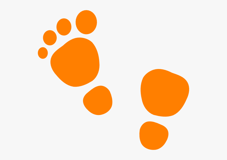 Feet Clipart Orange Baby - It's A Girl Coming Soon, Transparent Clipart