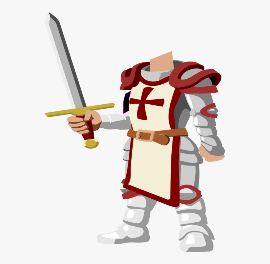 3c Knight - Clip Art, Transparent Clipart