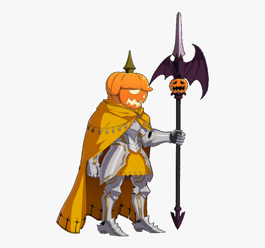 Knight Clipart Png- - Pumpkin Knight, Transparent Clipart
