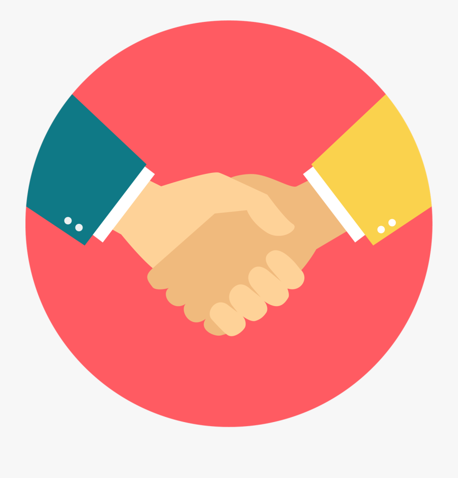 Handshake Clipart Day - Shake Hand Clipart Circle, Transparent Clipart