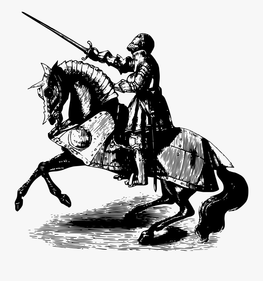 Horses Clipart Knights - Great Tournament, Transparent Clipart