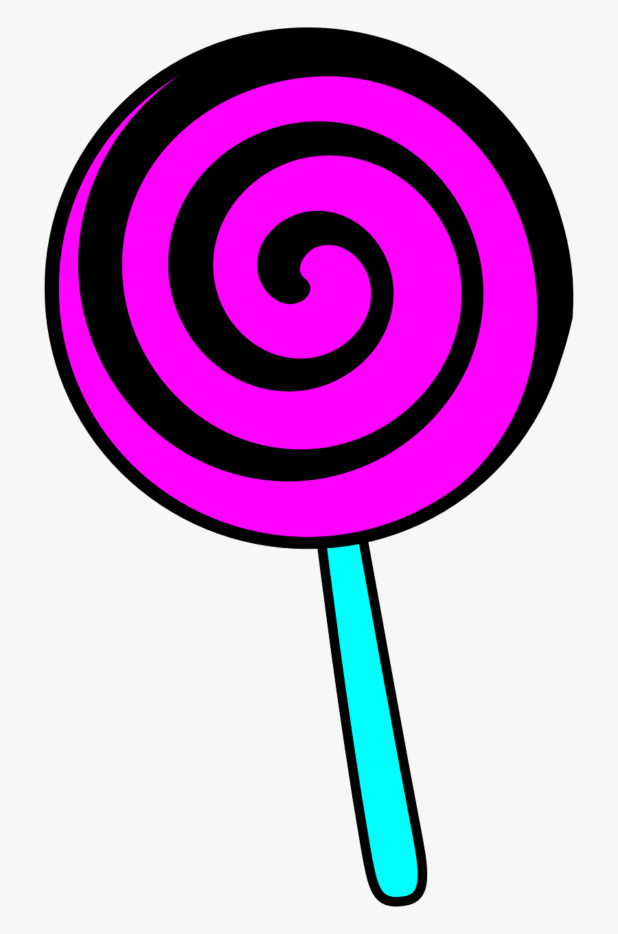 Candies Clipart 14, Buy Clip Art - Clip Art Of Lollipop, Transparent Clipart