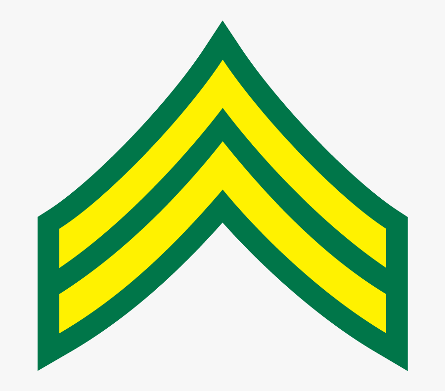 Transparent Veterans Day Clipart - Army Sergeant Rank, Transparent Clipart
