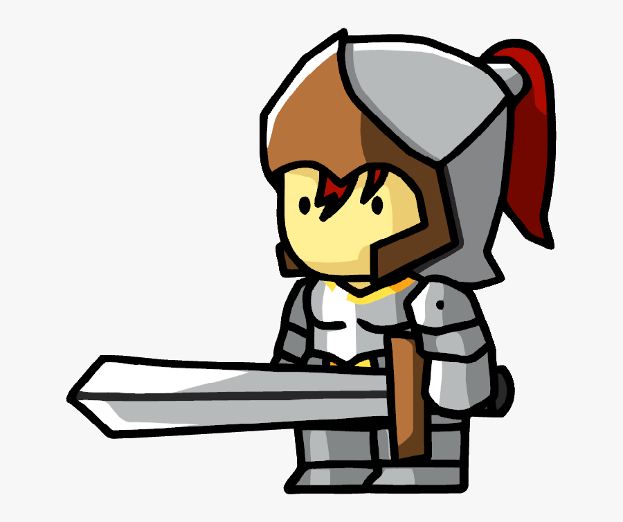 Cartoon Jousters - Scribblenauts Png, Transparent Clipart
