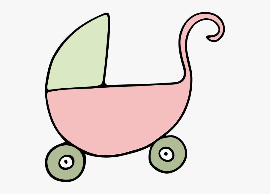 Girl Baby Feet Clipart - Clip Art Pram, Transparent Clipart