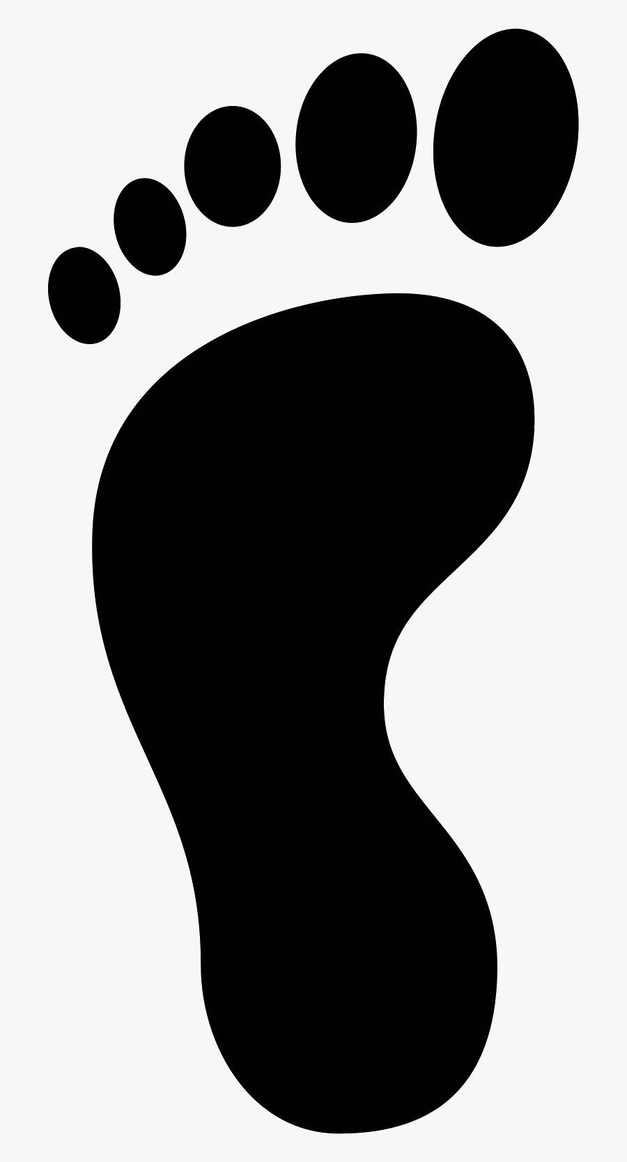 Transparent Foot Clip Art - Footsteps Png, Transparent Clipart