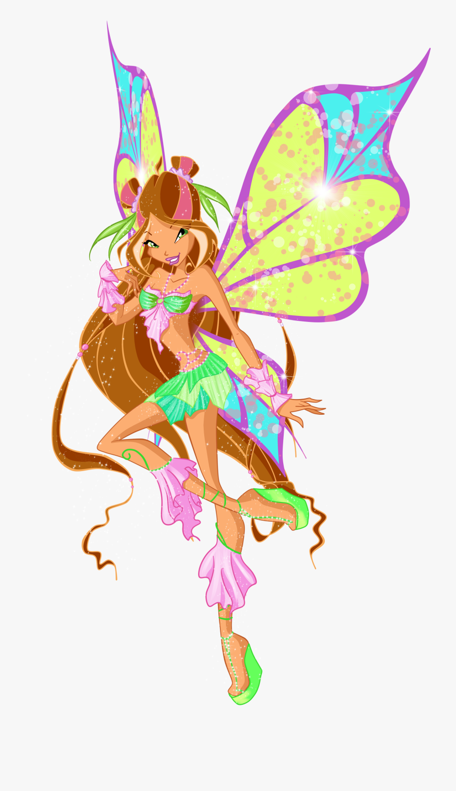 Fairy Clipart Flora - Winx Club Flora Sophix, Transparent Clipart