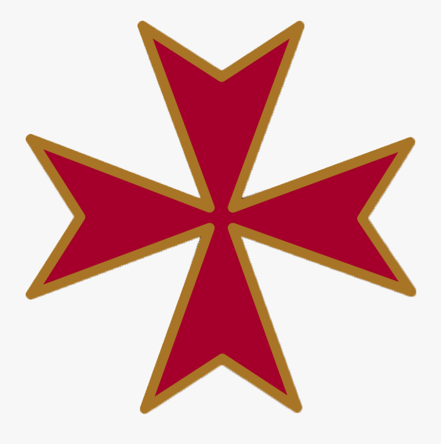 St John Knights Hospitaller Cross, Transparent Clipart